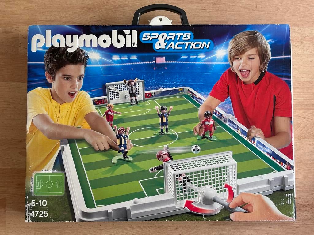 Playmobil voetbalveld set 4725 sealed, Ophalen of Verzenden, Gebruikt, Complete set
