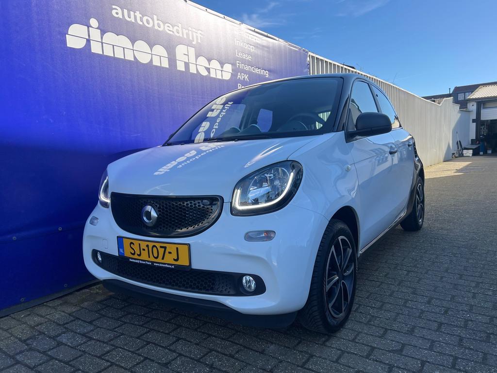 Smart Forfour 1.0 Passion, Auto's, Smart, Gebruikt, 4 stoelen, Zwart, Handgeschakeld
