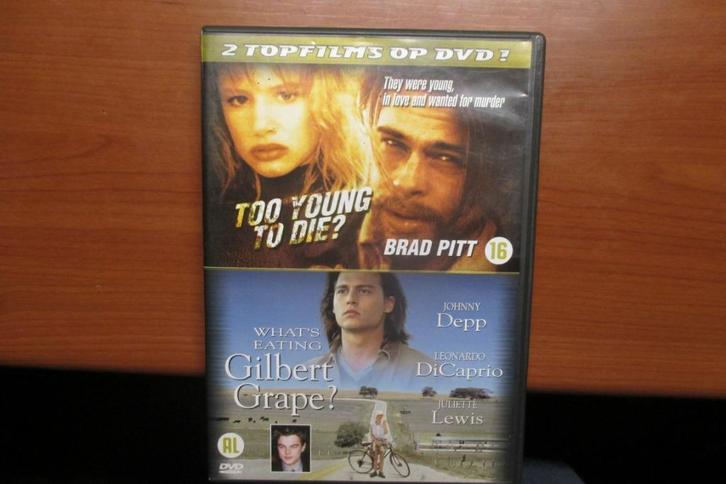Too young to die? / What's eating Gilbert Grape? (2 films), Cd's en Dvd's, Dvd's | Actie, Gebruikt, Vanaf 16 jaar, Ophalen of Verzenden