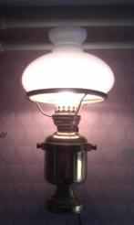 Mooie oude messing scheepslamp bijna antiek voor €150,00, Ophalen, Zo goed als nieuw, Glas