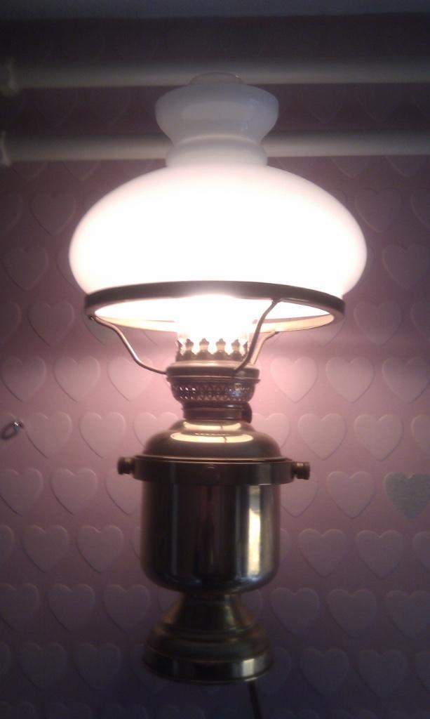Mooie oude messing scheepslamp bijna antiek voor €125,00, Huis en Inrichting, Lampen | Wandlampen, Zo goed als nieuw, Glas, Metaal