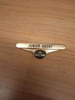 Junior Agent pin (KLM), Verzamelen, Speldjes, Pins en Buttons, Transport, Button, Zo goed als nieuw, Verzenden