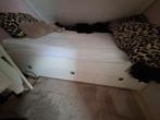 1 persoonsbed met 3 grote opberglades, Huis en Inrichting, Ophalen, Gebruikt, 90 cm, Eenpersoons