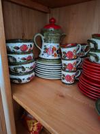 Boerenbont Servies, Huis en Inrichting, Keuken | Servies, Ophalen of Verzenden, Zo goed als nieuw, Aardewerk, Boerenbont