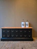 Oude ladekast apothekerskastje tvkastje bezorgen mogelijk, Ophalen of Verzenden, Zo goed als nieuw, 25 tot 50 cm, Minder dan 100 cm