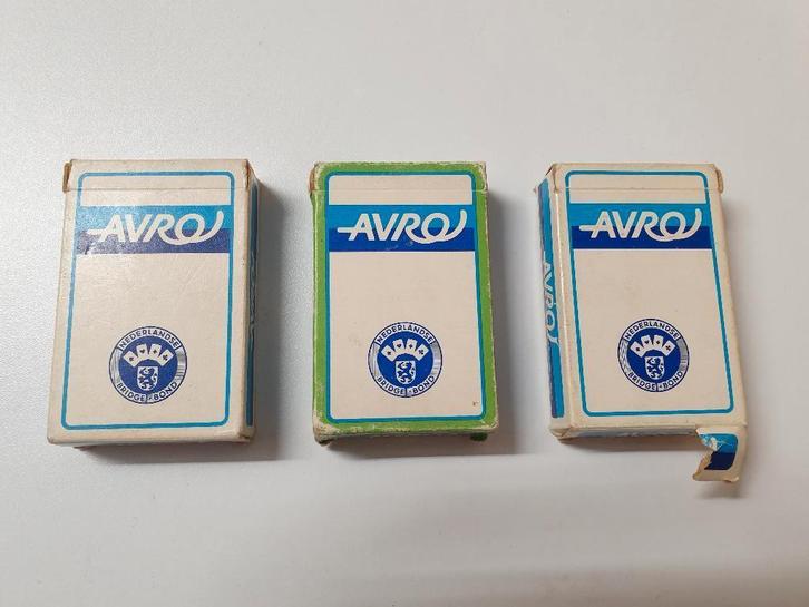 Bridge - 3 lessen/kaartspellen van AVRO TV-Programma, Hobby en Vrije tijd, Gezelschapsspellen | Kaartspellen, Gebruikt, Ophalen of Verzenden