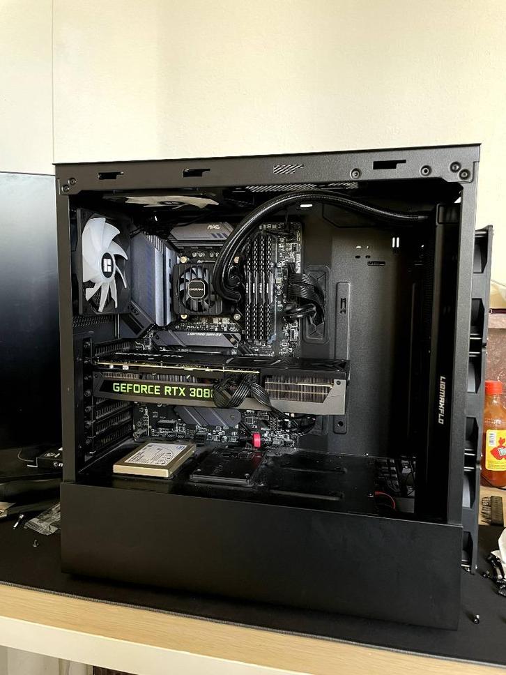 Game pc RTX 3080, Computers en Software, Desktop Pc's, Zo goed als nieuw, 4 Ghz of meer, HDD, SSD, 32 GB, Met videokaart, Gaming