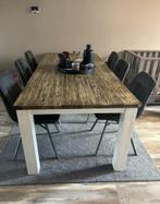 Eet tafel, Huis en Inrichting, Tafels | Eettafels, 200 cm of meer, 50 tot 100 cm, Rechthoekig, Zo goed als nieuw