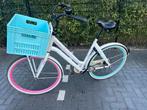 Cortina damesfiets met krat, Fietsen en Brommers, Gebruikt, Versnellingen, 50 tot 53 cm, Ophalen