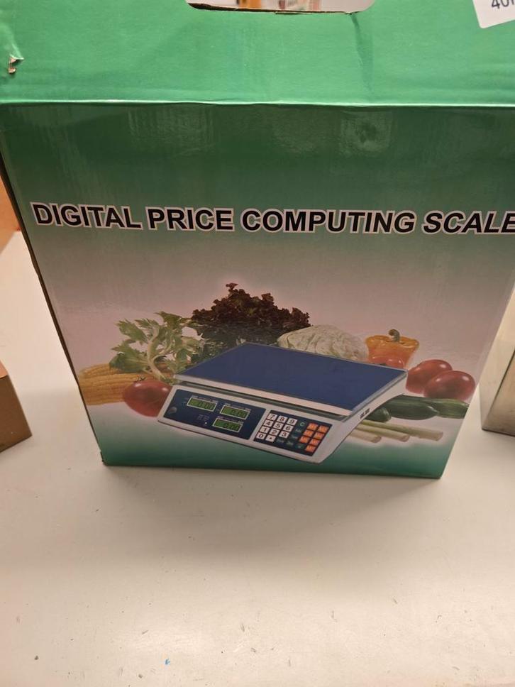 Digitale winkel weegschaal, Witgoed en Apparatuur, Weegschalen, Nieuw, Winkelweegschaal, 10 tot 50 kg, Ophalen of Verzenden