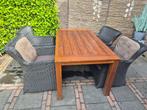 tuinset met 4 stoelen. MOET WEG!, Tuin en Terras, Tuinsets en Loungesets, Ophalen, Gebruikt, 4 zitplaatsen