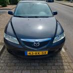 Mazda 6 1.8 Sport Exclusive 2005 Zwart. Nieuwe APK mei 2025, Auto's, Mazda, Origineel Nederlands, Te koop, 5 stoelen, 1270 kg