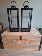 2 stuks windlicht/ lantaarn industrieel, Ophalen