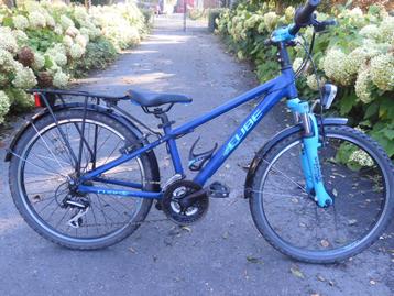 Stoere blauwe 24 " Cube mountainbike met 21 versnellingen beschikbaar voor biedingen