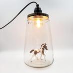 Kesbekelamp met Schleich pony | Meidenkamerlamp Paardenlamp, Ophalen of Verzenden, Nieuw, Lamp