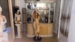 Vintage Egyptische Stand Beeld Lamp Cleopatra, Gebruikt, Ophalen of Verzenden