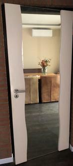 Opdekdeur design. Uniek glas deur, Huis en Inrichting, Woonaccessoires | Spiegels, 75 tot 100 cm, 150 tot 200 cm, Ophalen of Verzenden