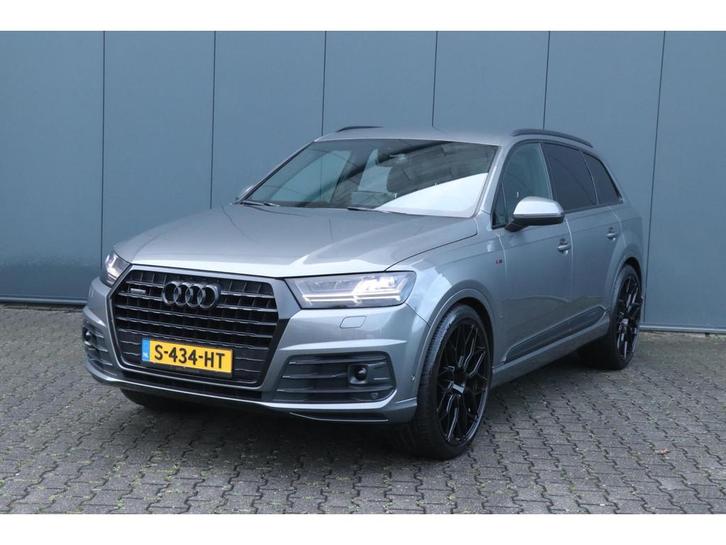 Audi Q7 3.0 TFSI quattro S-Line | Luchtvering | Virtual Cock, Auto's, Audi, Bedrijf, Te koop, Q7, 360° camera, 4x4, ABS, Achteruitrijcamera
