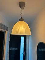 Lamp type: schoollamp met melkglazen kap, Huis en Inrichting, Lampen | Wandlampen, Ophalen of Verzenden, Zo goed als nieuw, Glas