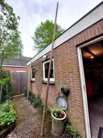 Vlaggenmast van hout, Ophalen, Gebruikt