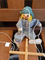 Marionet groene pet 20 cm lang, Verzamelen, Poppen, Ophalen of Verzenden, Gebruikt