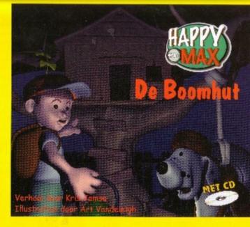 HAPPY en MAX - De Boomhut Boek met cd rom ** beschikbaar voor biedingen