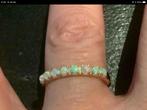 Prachtige gouden ring Australische Opaal , 14 k. goud 585, Sieraden, Tassen en Uiterlijk, Ringen, Verzenden, Zo goed als nieuw