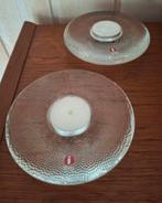 2 Iittala waxinelichten. Type Nappi, Ophalen of Verzenden, Overige materialen, Minder dan 25 cm