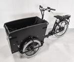 DRIEWIEL BAKFIETS Elektrisch NIEUW! ZWARTE + SCHIJFREMMEN, Ophalen, Zo goed als nieuw, Overige merken