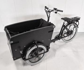 DRIEWIEL BAKFIETS Elektrisch NIEUW! ZWARTE + SCHIJFREMMEN