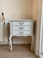 Antique side table with 3 drawers, Ophalen, Gebruikt, 50 tot 100 cm, Minder dan 100 cm
