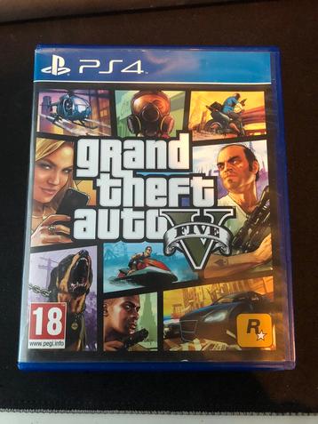 Gta V voor de ps4 beschikbaar voor biedingen