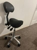 Score Zadelkruk met Rugsteun, Huis en Inrichting, Krukjes, Ophalen, In hoogte verstelbaar, Zo goed als nieuw