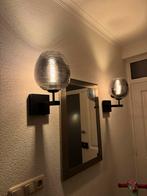 Nieuwe Wandlampen met Glazen Bol, Huis en Inrichting, Ophalen of Verzenden, Zo goed als nieuw, Glas