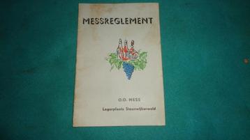 1963 O.O. Messreglement Legerplaats Steenwijkerwold beschikbaar voor biedingen