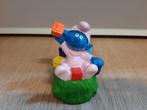 De Smurfen snoepdop kleuter smurf met blokken, Ophalen of Verzenden