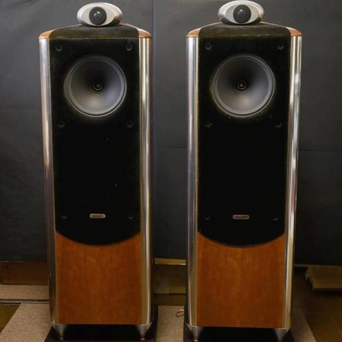 Tannoy TD 8 High End  Audiofiel Luidsprekers, Audio, Tv en Foto, Luidsprekers, Gebruikt, Front, Rear of Stereo speakers, 120 watt of meer