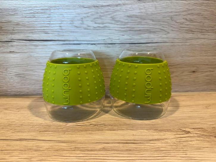 Bodum glazen 250 ml (per set!), Huis en Inrichting, Keuken | Servies, Gebruikt, Glas of Glazen, Overige stijlen, Glas, Ophalen of Verzenden