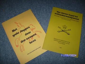militair Defensie Korps Artillerie 300 jaar 2 brochures 1977 beschikbaar voor biedingen