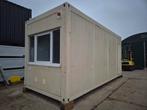 20ft kantoorunit / bouwkeet / schaftkeet woonunit container, Ophalen, Compleet systeem