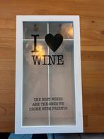 Wijnkist voor 2 flessen, Ophalen, Zo goed als nieuw, Minder dan 50 cm