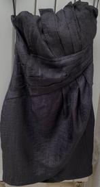 Strapless zwart cocktailjurkje H&M maat 38, Maat 38/40 (M), Zwart, Ophalen of Verzenden, Zo goed als nieuw