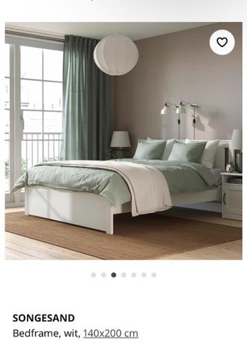 Bedframe met lattenbodem - afbeelding 2