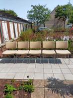 Gestoffeerde gipsen stoelen model 1261 Cordemeyer, Ophalen, Zo goed als nieuw, Gipsen, Vijf, Zes of meer stoelen