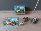 Lego City 60065 ATV patrouillevoertuig, Complete set, Ophalen of Verzenden, Lego, Zo goed als nieuw