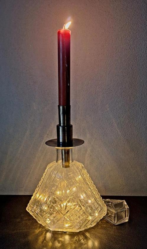 Sfeertafellampje,Kaarsenstandaard, Huis en Inrichting, Lampen | Tafellampen, Ophalen of Verzenden
