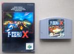 F-Zero X voor de Nintendo 64 + boekje, Spelcomputers en Games, Games | Nintendo 64, Gebruikt, 1 speler, Racen en Vliegen, Ophalen of Verzenden