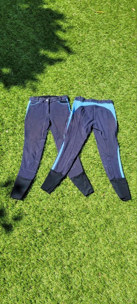 Paardrijkleren + laarzen (ideale startersset!) +- 12-14 jaar, Dieren en Toebehoren, Paardrijkleding, Zo goed als nieuw, Kinderen