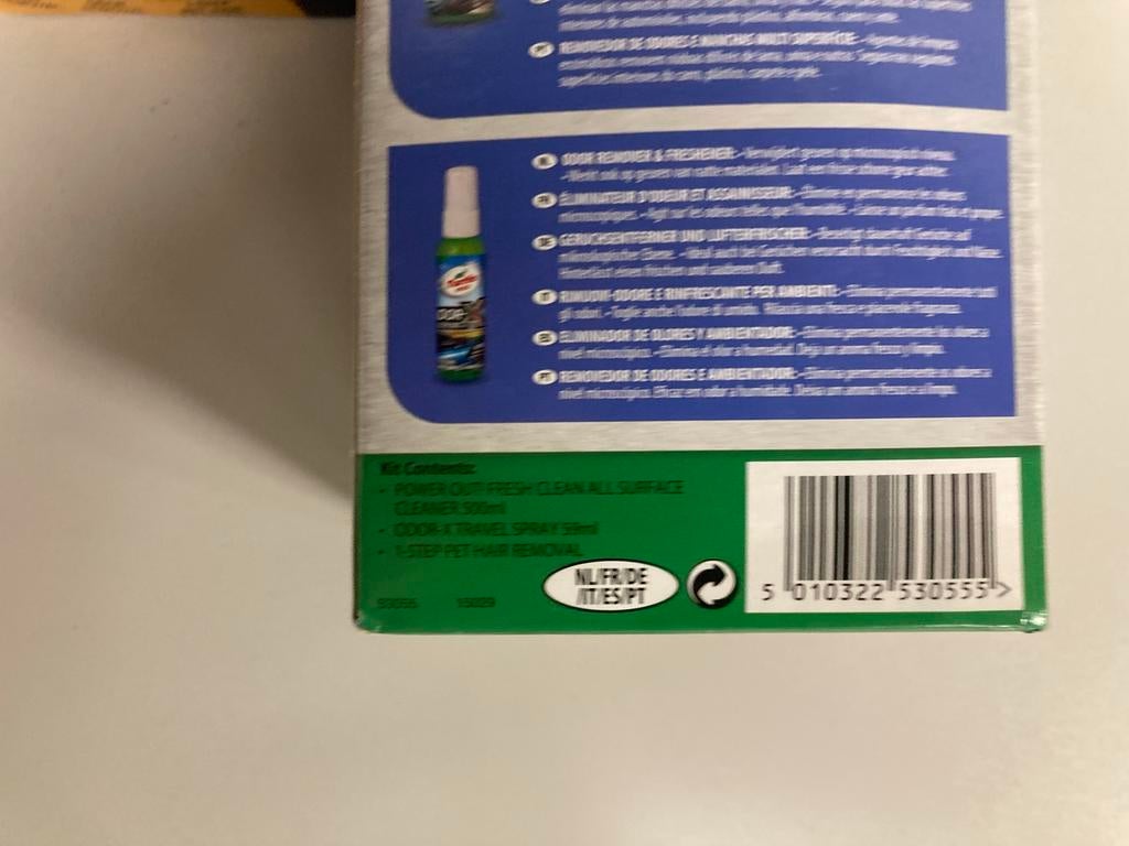 Turtle Wax Power Out Pet Mess Kit - Nieuw! 3stuks, Ophalen of Verzenden, H, H, H