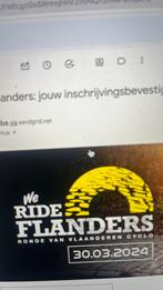 Ronde Van Vlaanderen - Startbewijs, Tickets en Kaartjes, Concerten | Nederlandstalig